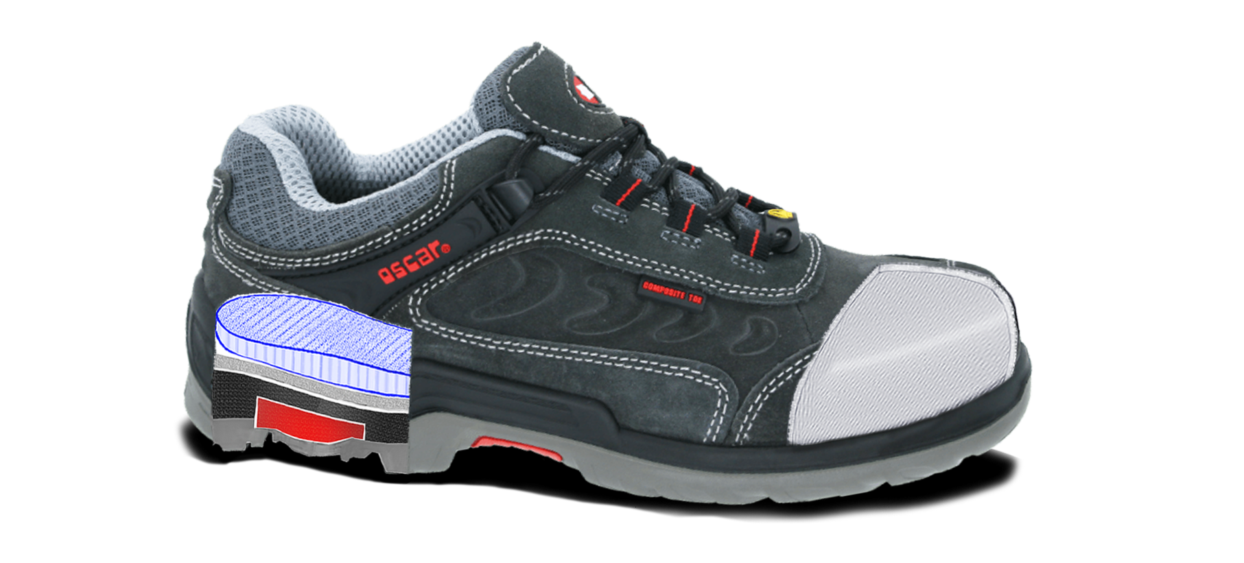 Oscar 173, Sporty Safety Shoes