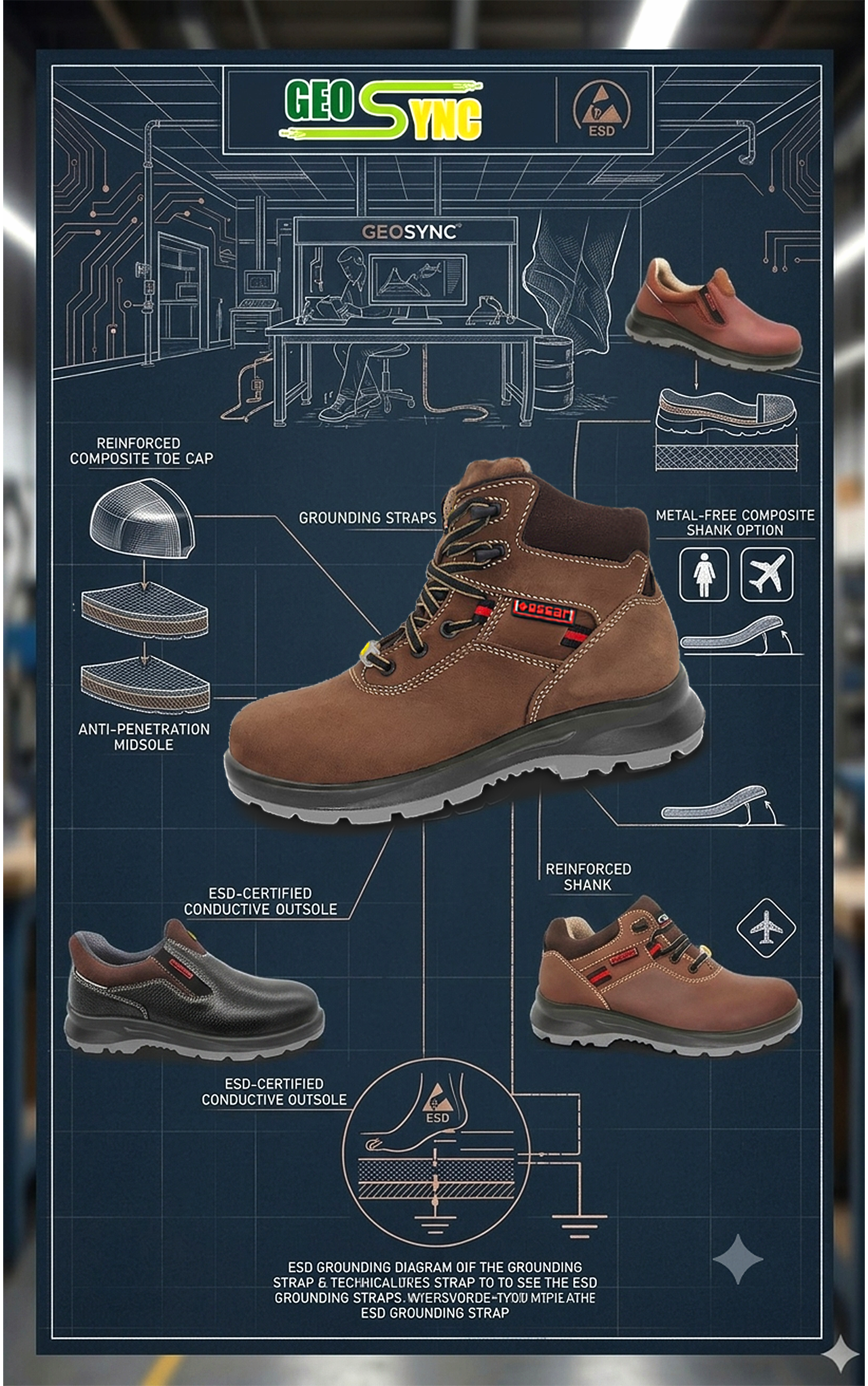 Oscar Safety Shoes